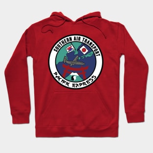 The PARANOIA CIA Airlines Collection: Southern Air Transport: Pacific Express Hoodie